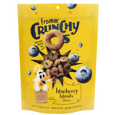 Fromm gâterie Crunchy Os Blueberry Blasts 6Oz