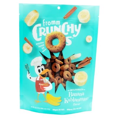 Fromm gâterie Crunchy Os Banana Kablammas 6Oz