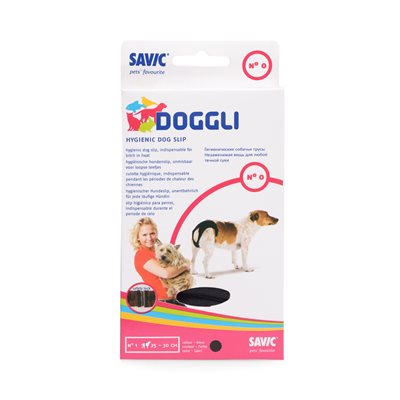 Savic Doggli Slip 0 Noir (20-25Cm)