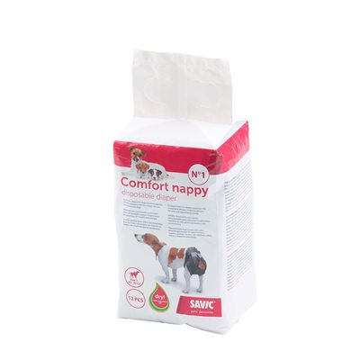 Savic Couches Comfort Nappy #1 X12 (30-46Cm)
