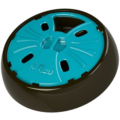 Aikiou Chien Bol Ralentisseur Brun /Bleu