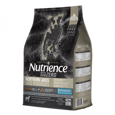 Nutrience Subzero Chien Lacs Nordiques Canard, Agneau Et Truite 10Kg