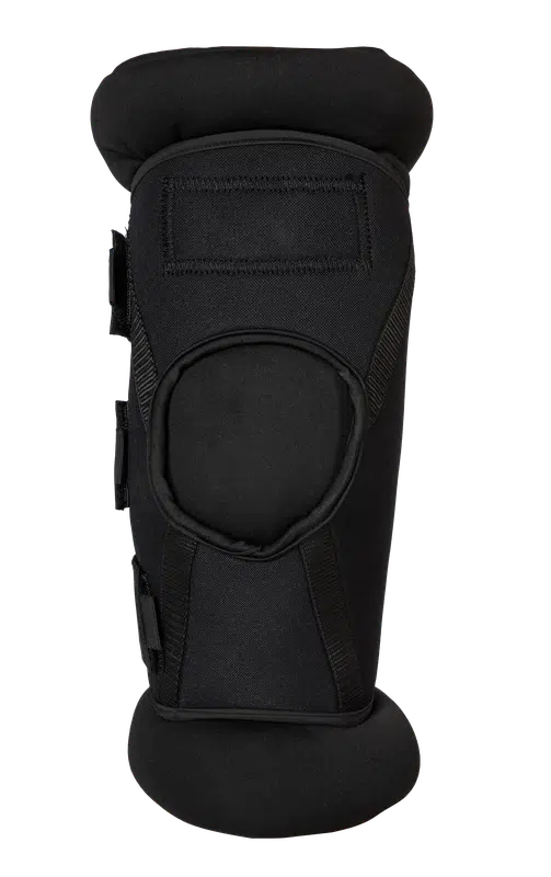 Back On Track Royal Hock Boot W Hole Black Med