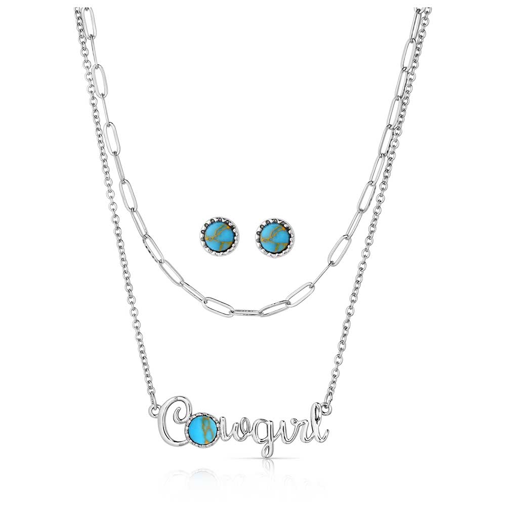 Montana Silversmiths - Ensemble de bijoux Cowgirl Essentials