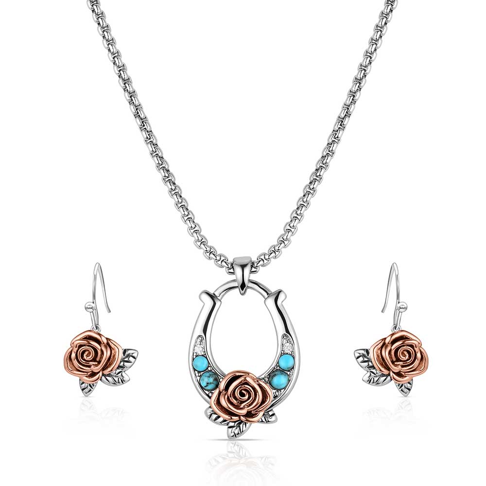 Montana Silversmiths - Ensemble de bijoux Ride for the Roses