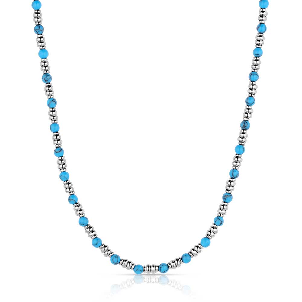 Montana Silversmiths Collier perlé turquoise