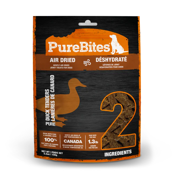 Purebites Chien Jerky Canard 156G