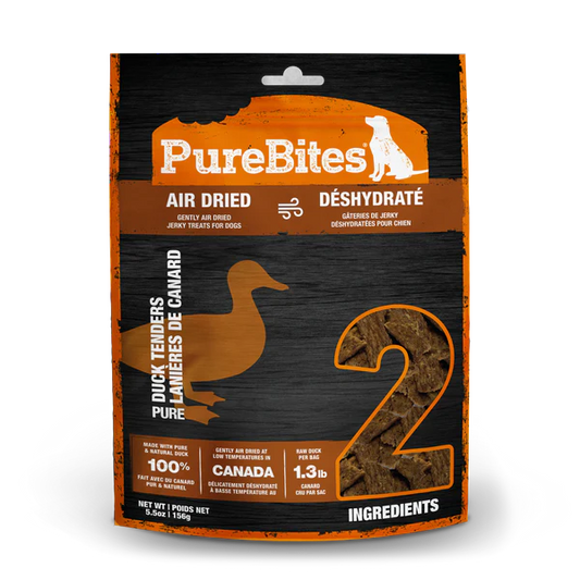 Purebites Chien Jerky Canard 156G
