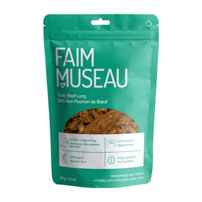 Faim Museau Poumon Boeuf 150G