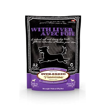 Ovenbaked tradition Chien Gâteries Tendre Au Foie 8Oz