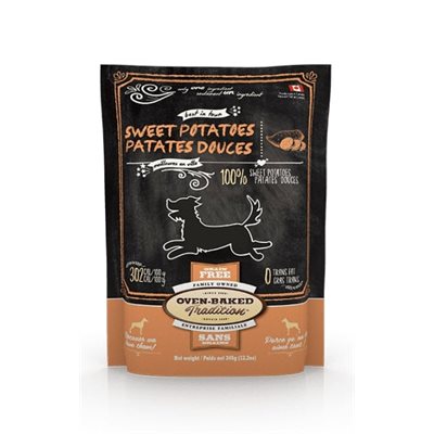 Ovenbaked tradition Chien Gâteries Pomme De Terre Sucrées En Tranche