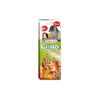 Versele-Laga Crispy Sticks Lapin-Cochon D'Inde Fruit 2X 55G