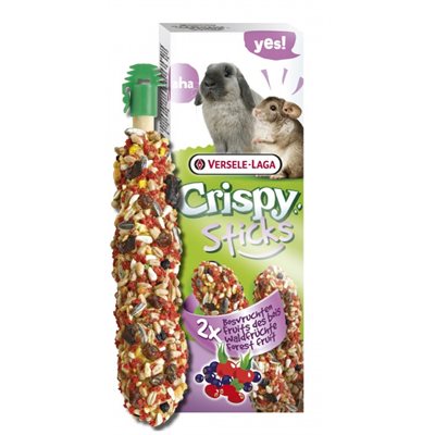 Versele-Laga Crispy Sticks Lapin-Chinchilla Fruit Des Bois 2X 55G