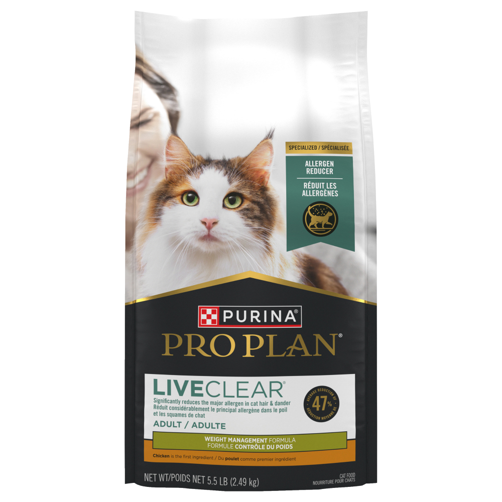 Pro Plan® LiveClear Formule Gestion du poids 2.49kg