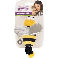 PAWISE – Jouet pour chat “Abeille vibrante”