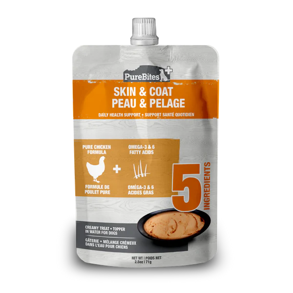 Purebites+ Crémeux Chien Peau & Pelage 71G
