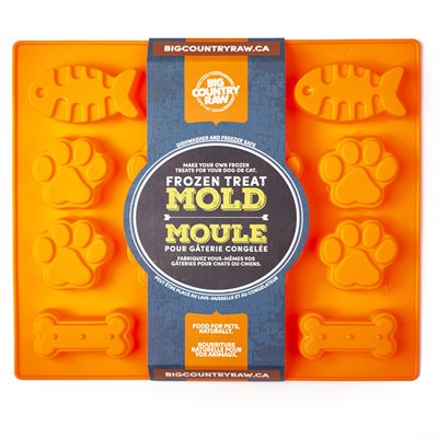 Big Country Raw Moule En Silicone Gros Poisson, Patte Et Os