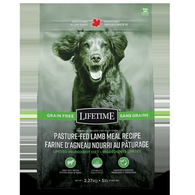 Lifetime Chien Sans Grains Agneau 11.36Kg