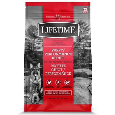 Lifetime Chiot Performance Poulet/Avoine 2.27Kg