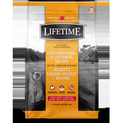 Lifetime Chien Poulet/Avoine 11.4Kg