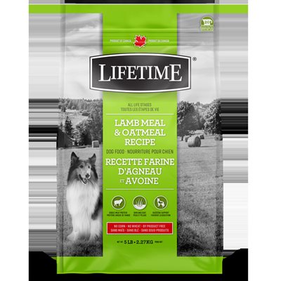 Lifetime Chien Agneau/Avoine 11.4Kg
