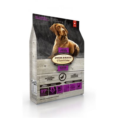 Oven-Baked Tradition Nourriture pour Chien Canard Sans Grain 23Lbs