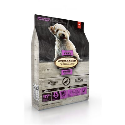 Ovenbaked Tradition Chien Sans Grains Canard Petites Bouchées 5Lbs