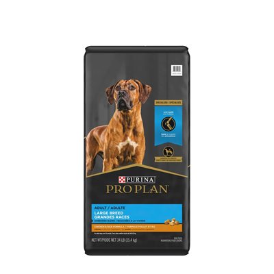ProPlan Chien Bouchées de poulet Grandes Races 15.4Kg