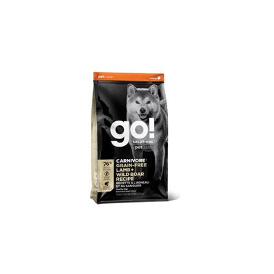 Go! Chien Carnivore Sans Grains Agneau+Sanglier 22Lbs