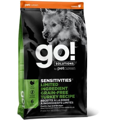 Go! Chien Sensitivities Lid Sg Dinde 12Lbs
