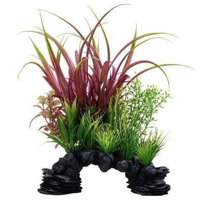 Sagittaire rouge Deco Scapes Aqualife Fluval, 25,5 cm (10 po)