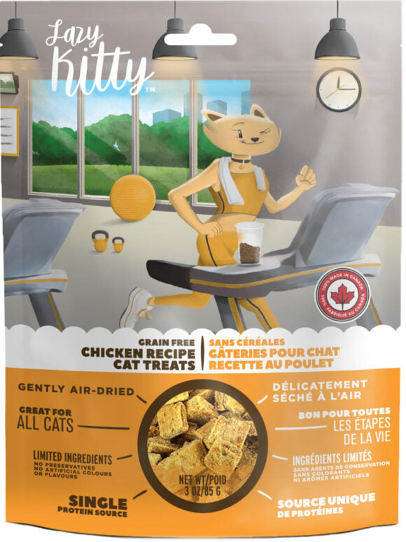 Lazy Kitty Friandise au Poulet pour chat 3oz