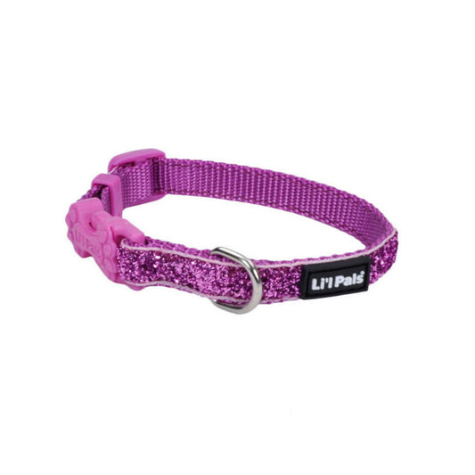 Li’l Pals collier ajustable Brillant Orchidée 3/8'' X 8''