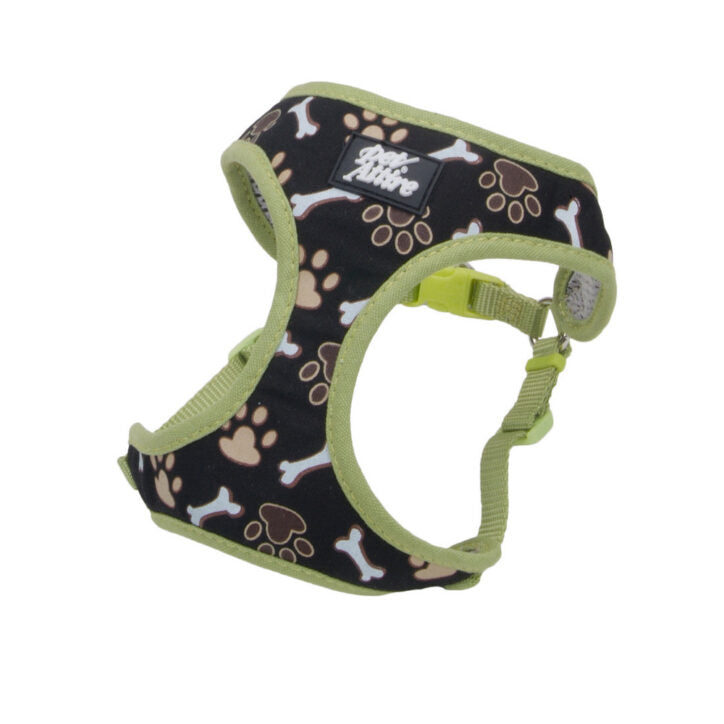 Harnais matelassé de nylon ajustable 3/8''X14-16'' Patte & Os