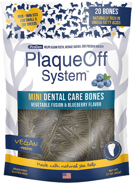 Plaque Off Mini os dentaire pour petit chien 482g