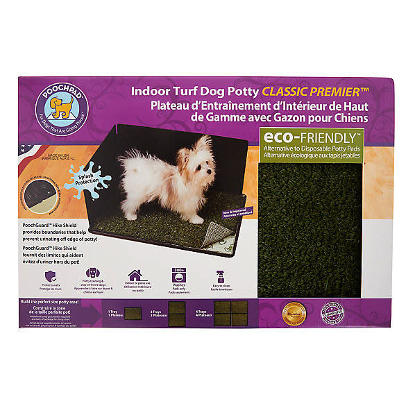 Pooch Pad Turf Dog Support + Pad +Gazon 16X24''