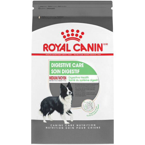 Royal Canin Moyen chien adulte Soin Digestif 17Lbs