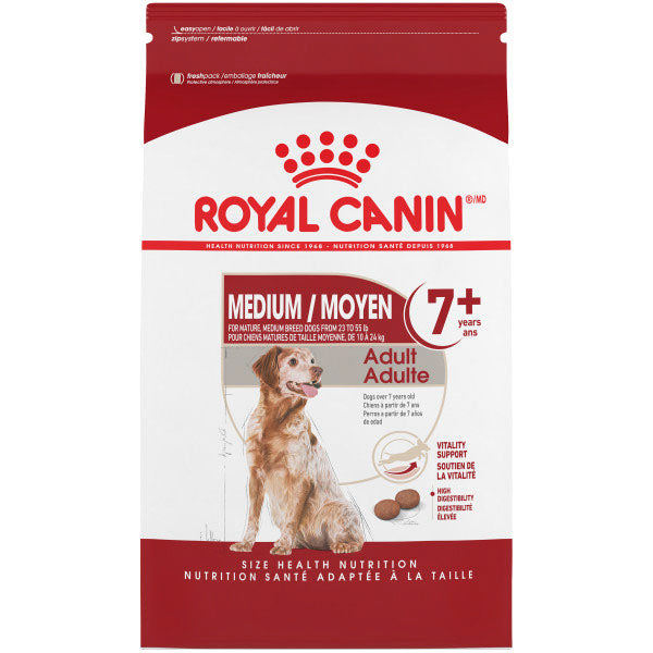 Royal canin Moyen Chien Adulte 7+ 30Lbs