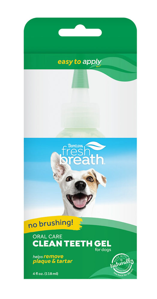 Tropiclean Gel Nettoyant Pour Les Dents Chien 4 Oz