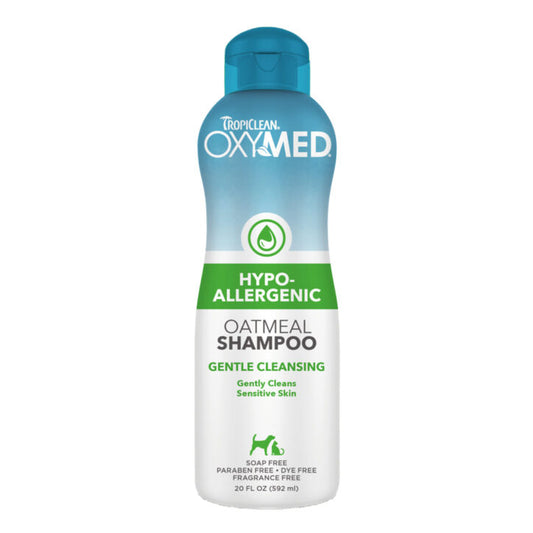 Tropiclean Oxymed Shampoing Hypoallergène 20 Oz