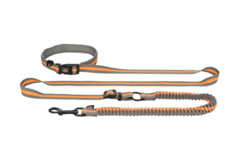 Trixie Laisse bungee multi-fonctions pour jogging