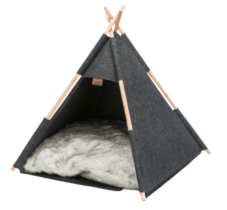 Trixie Tipi Feutre Anthracite 55X65X55Cm