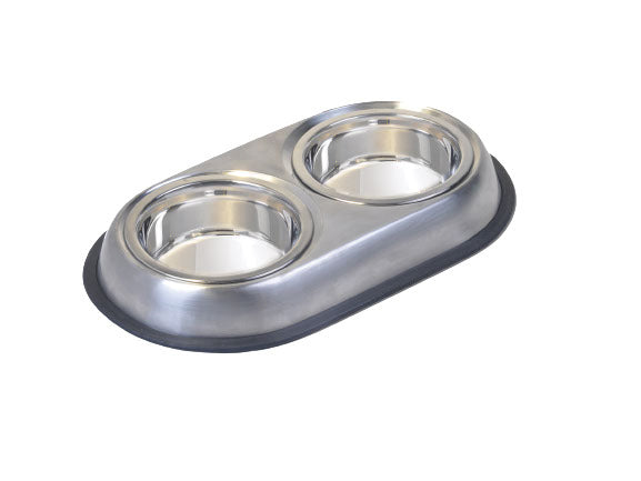 Van Ness Bol Double Stainless 2 X 8oz