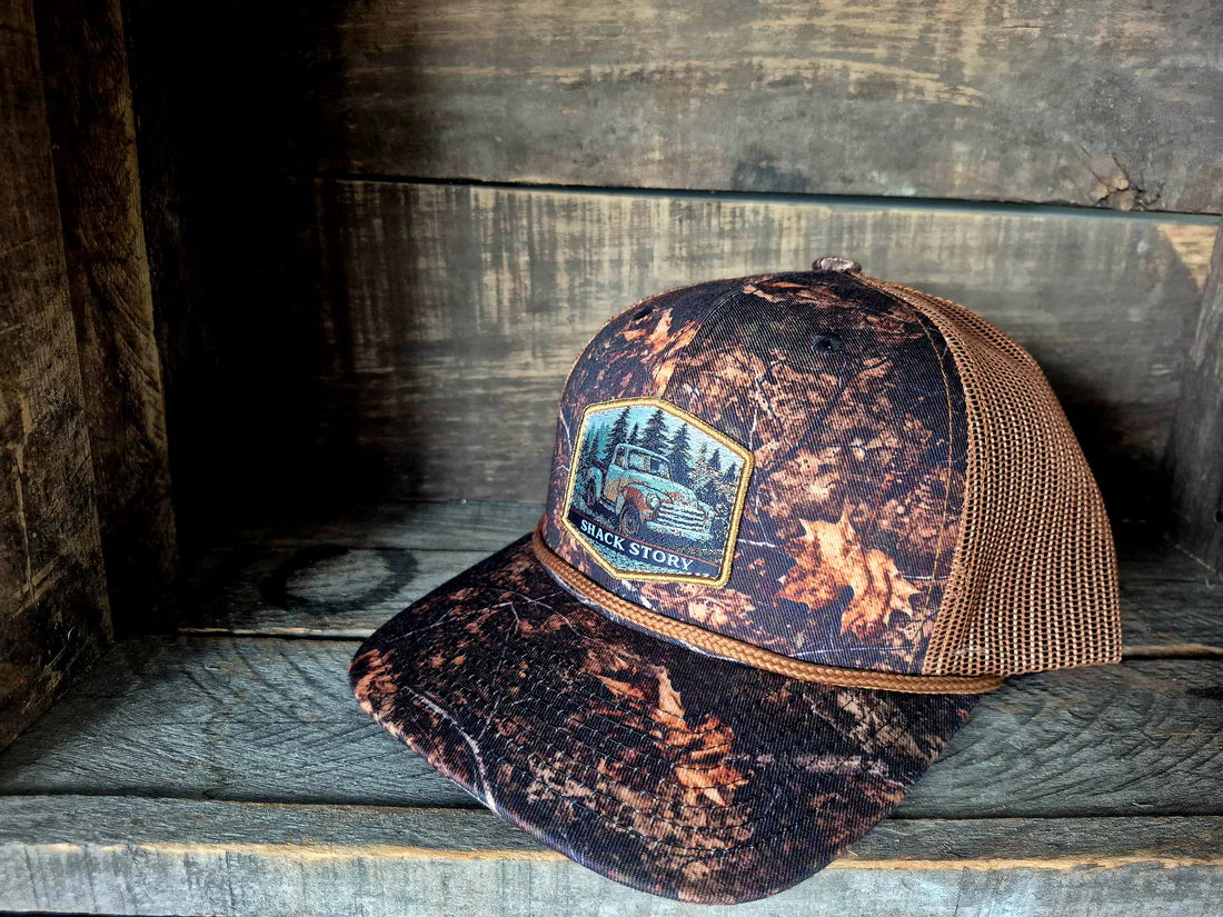 Shack Story Cap | Écusson Fat Fender | Camo