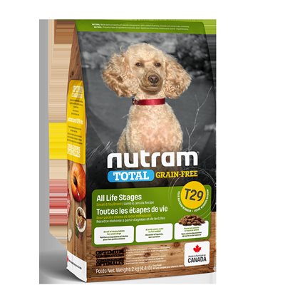 Nutram Total (T29) Chien Petite Race Sans grain Agneau Et Lentilles 4.4lbs