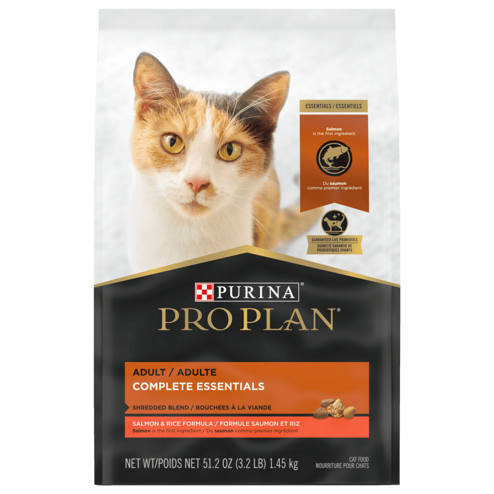 ProPlan Chat Adulte Bouchées à la Viande Saumon et Riz 6.35Kg