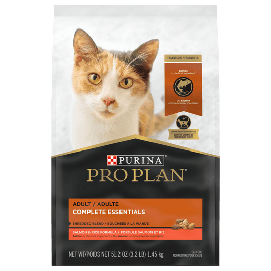 ProPlan Chat Adulte Bouchées à la Viande Saumon et Riz 6.35Kg