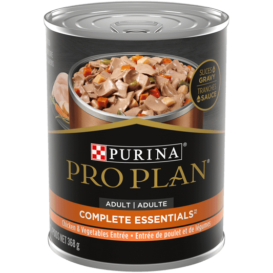 ProPlan Conserve pour chien Entrée de Poulet et de Légumes Tranches en Sauce 368g