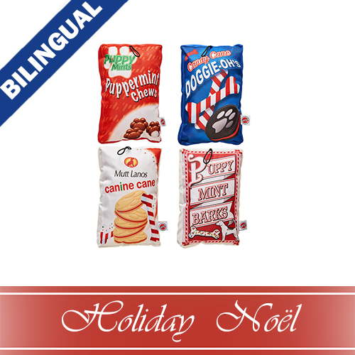 Spot® HOLIDAY Fun Food Snacks Assortis pour chien (8")