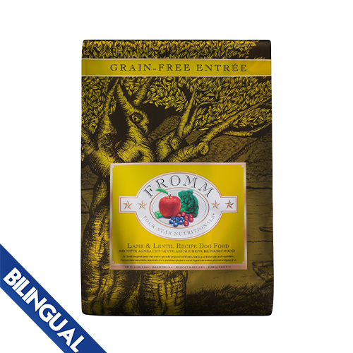 Fromm 4Star nourriture pour chien Agneau et lentilles 26lbs